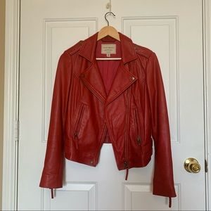Lucky Brand - Lamb Leather Moto Jacket